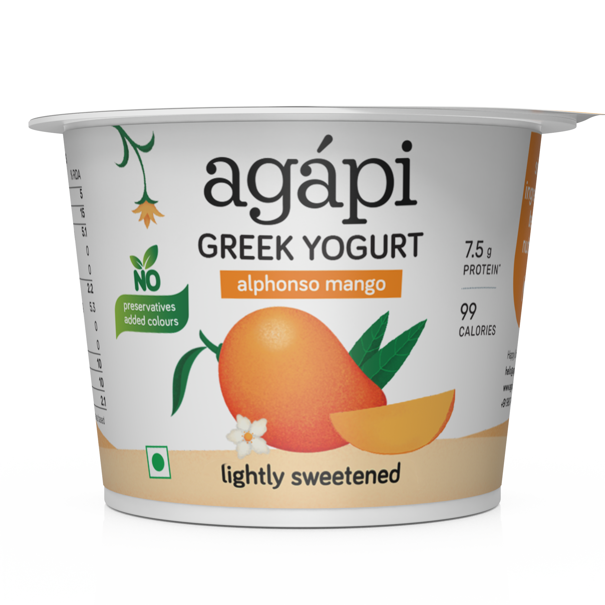 Mango Greek Yogurt
– Agapi