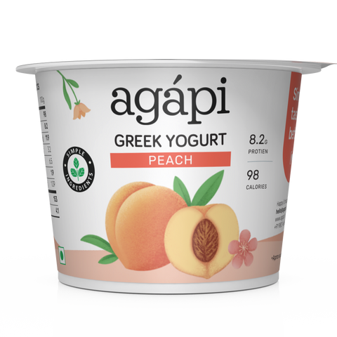 Peach Greek Yogurt