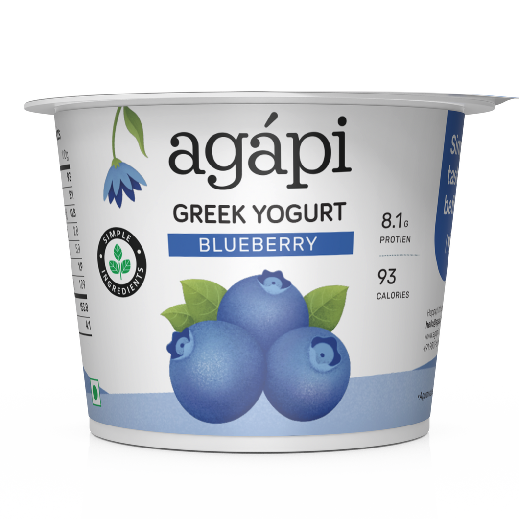 Blueberry Greek Yogurt