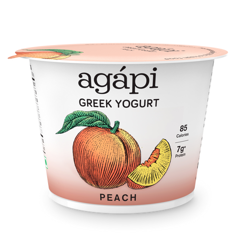 Peach Greek Yogurt